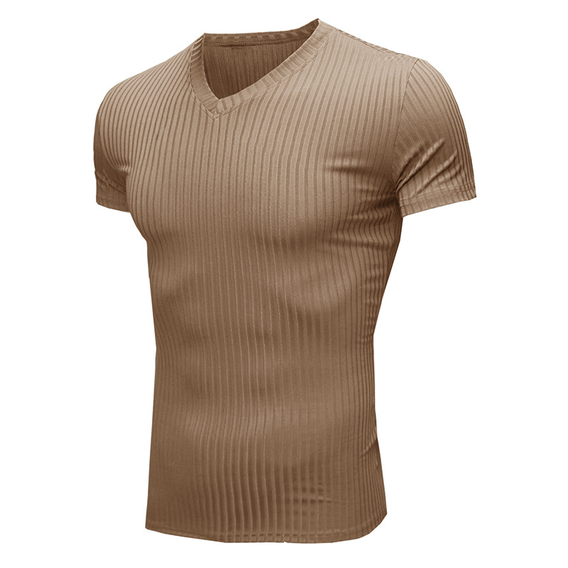 Title 6, Solid Color Small V Neck European And American ...