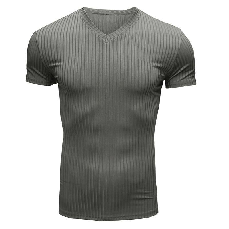 Title 11, Solid Color Small V Neck European And American ...