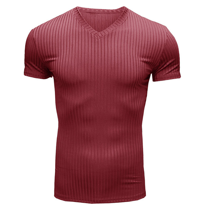 Title 15, Solid Color Small V Neck European And American ...