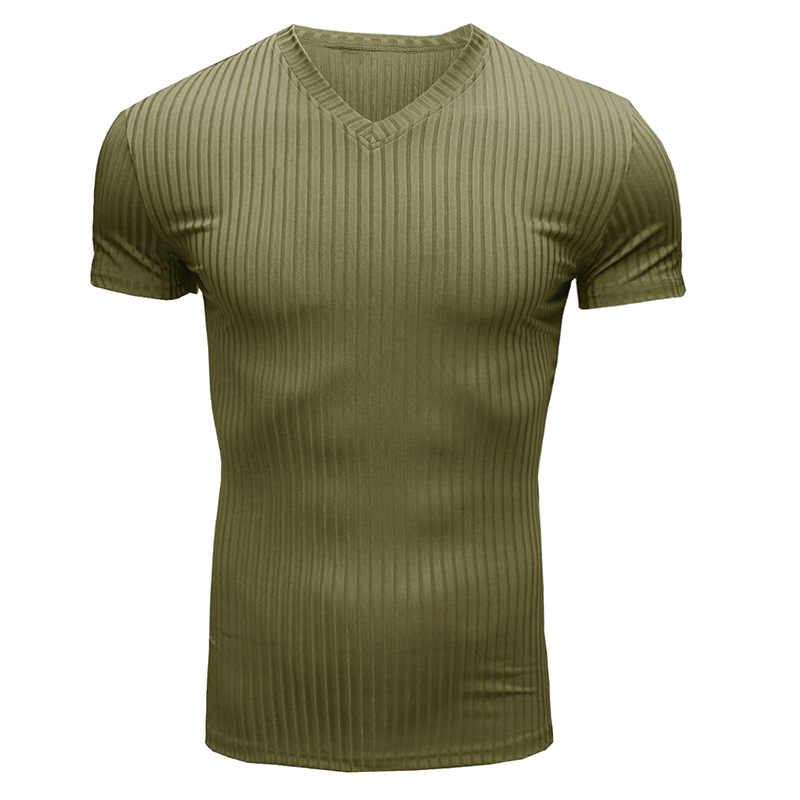 Title 19, Solid Color Small V Neck European And American ...