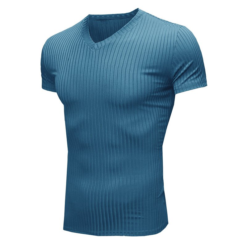 Title 22, Solid Color Small V Neck European And American ...