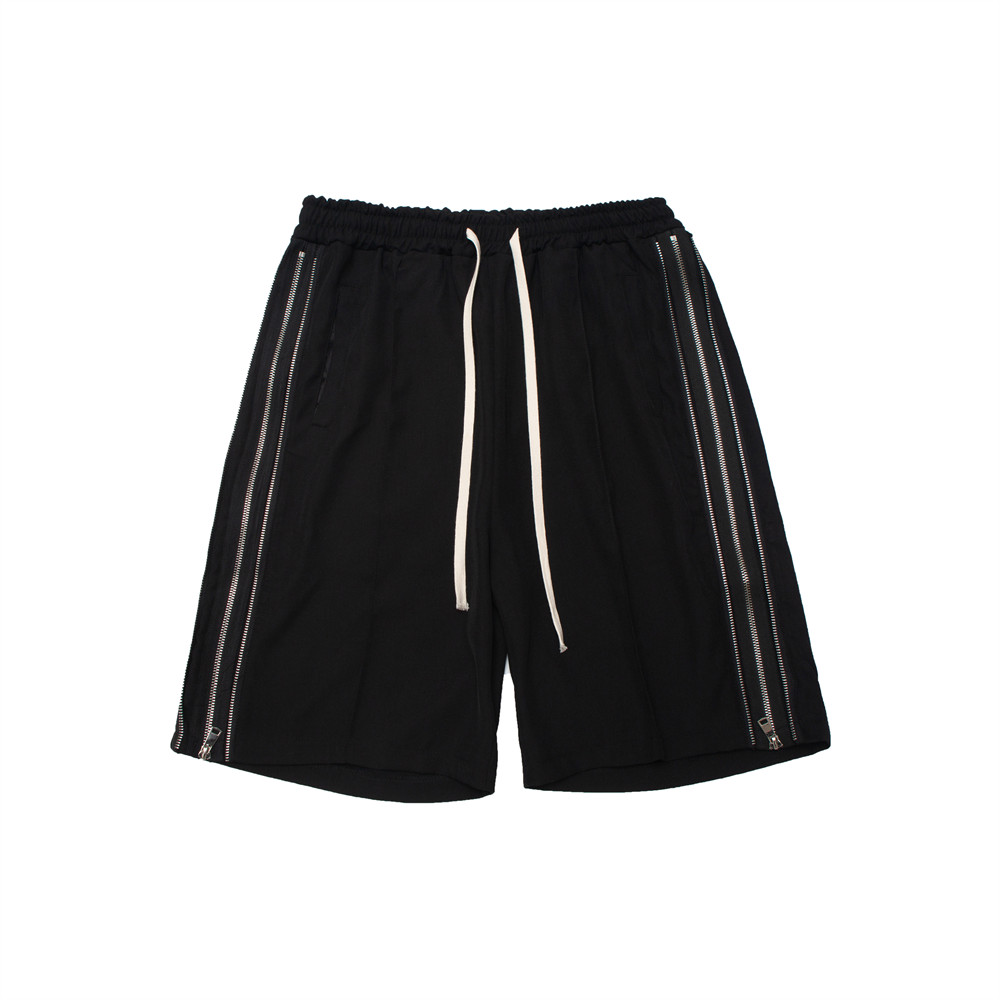 Title 5, Shorts retos masculinos com zíper lateral cor s...