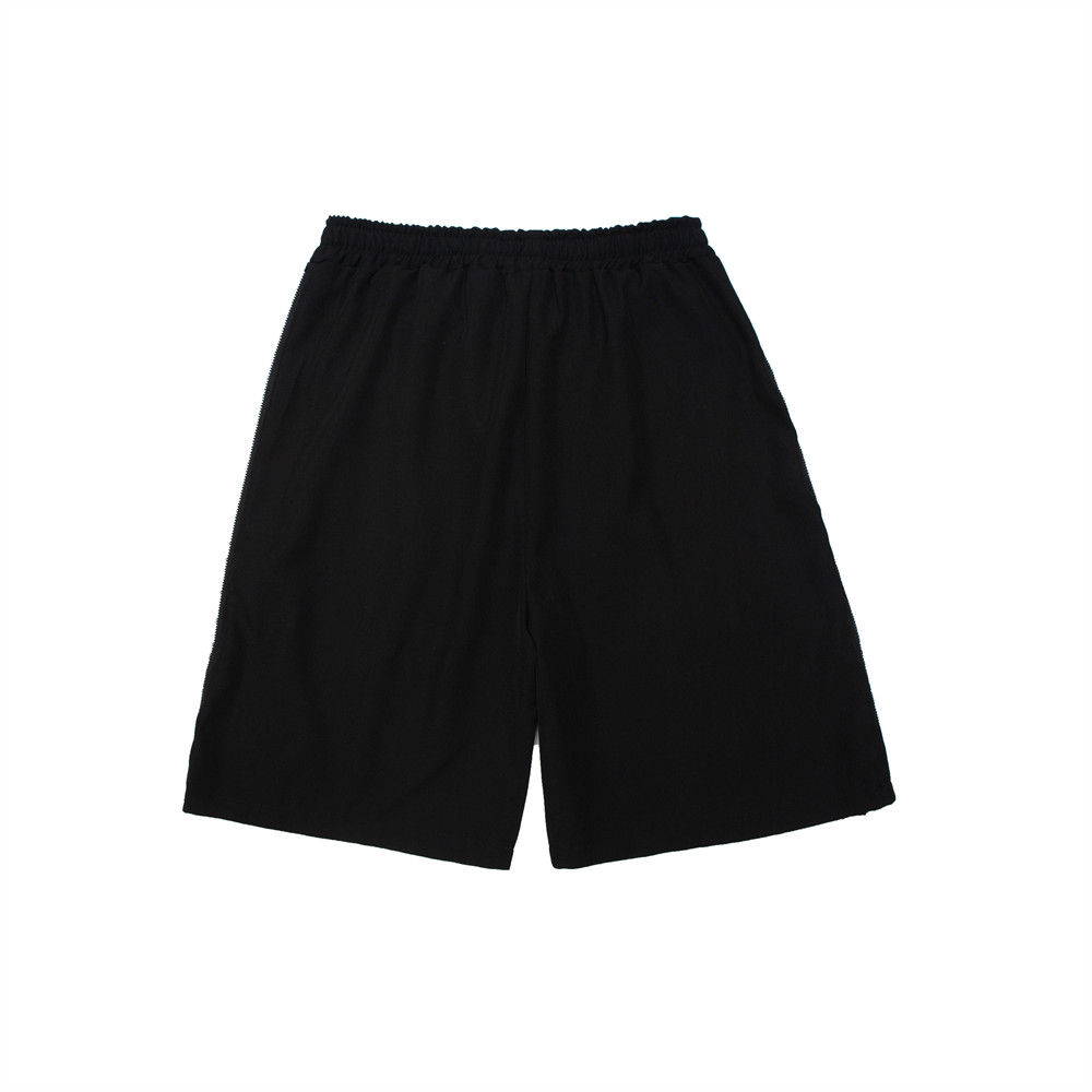 Title 6, Shorts retos masculinos com zíper lateral cor s...