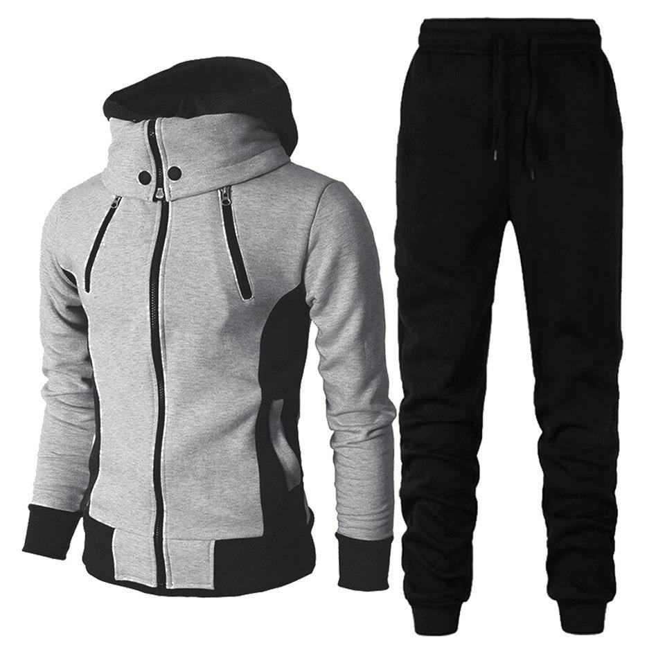 Title 3, New Mens Suits Casual Hooded Sweater Thickened...