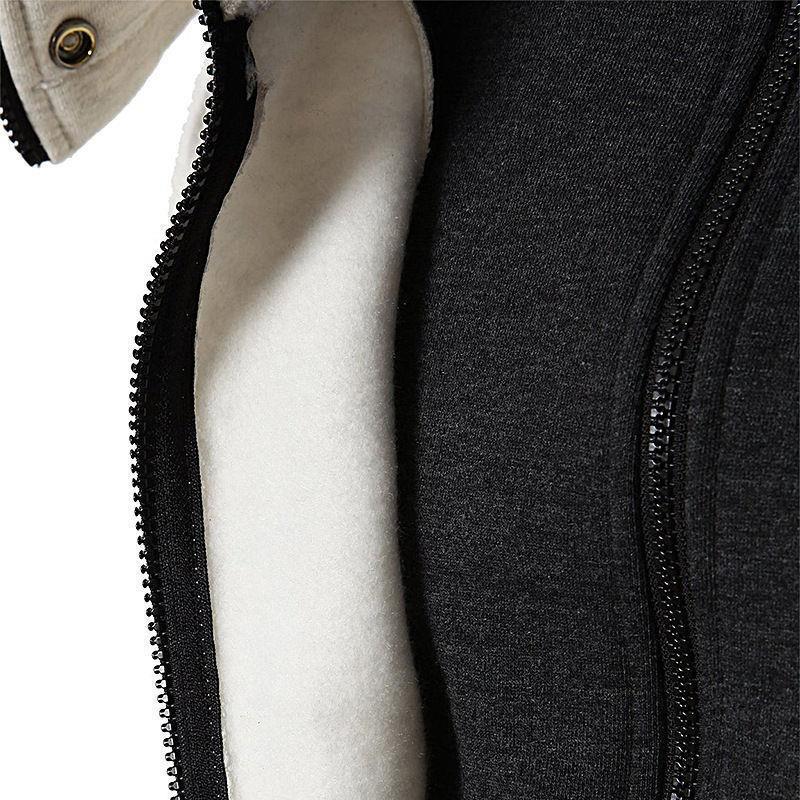 Title 6, New Mens Suits Casual Hooded Sweater Thickened...