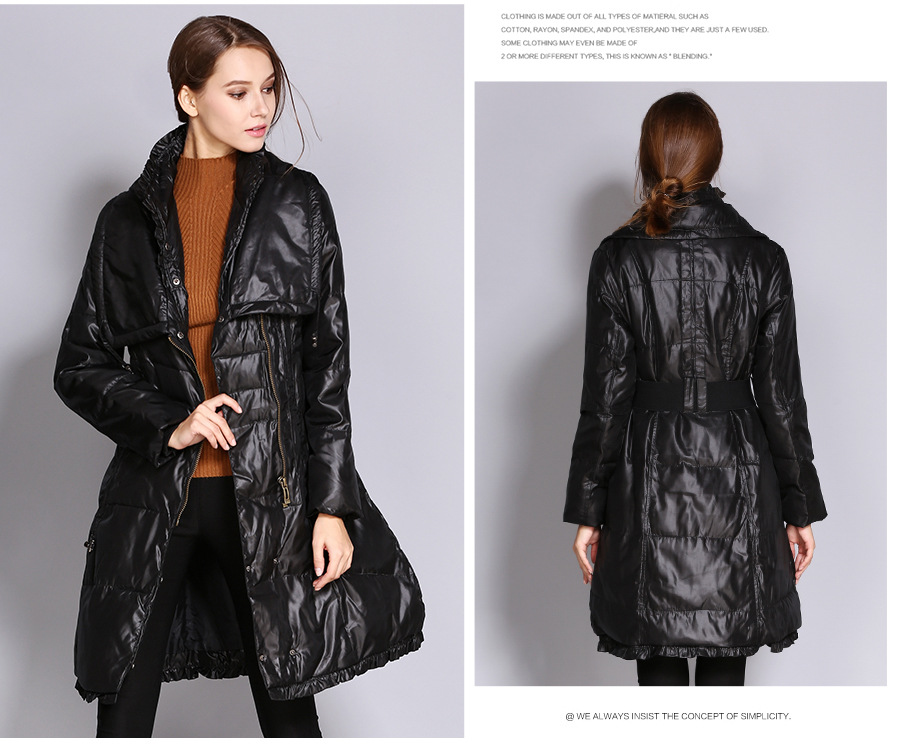 Title 4, Womens New Down Padded Thin Coat Lightweight a...