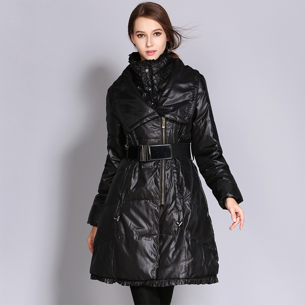 Title 5, Womens New Down Padded Thin Coat Lightweight a...