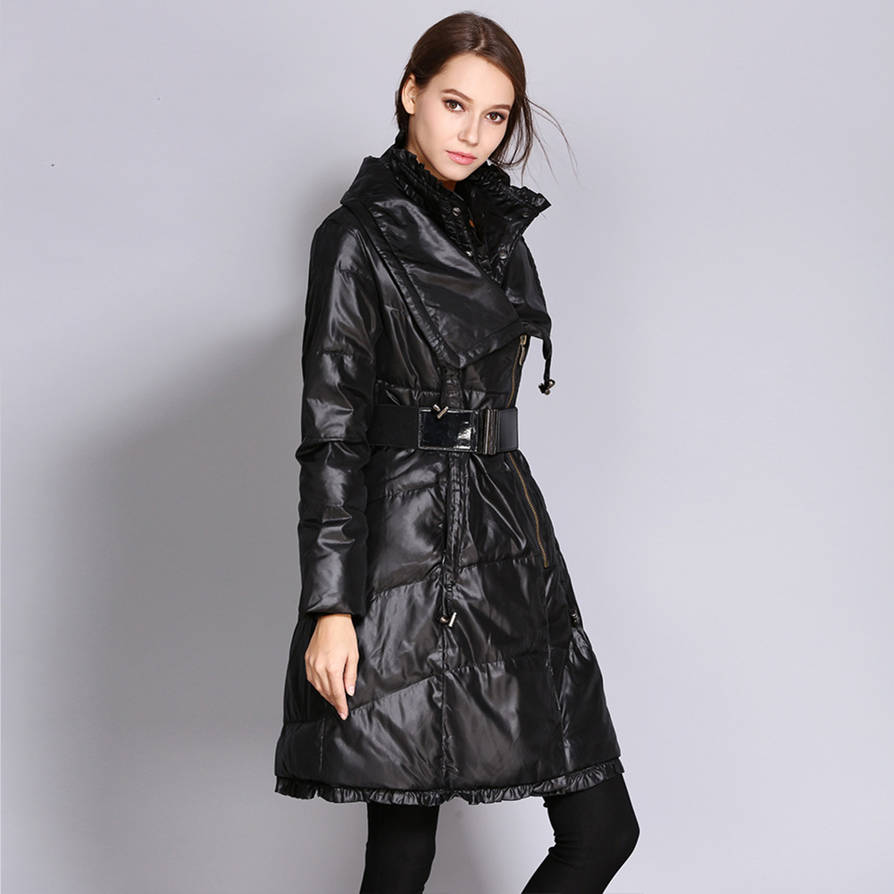 Title 7, Womens New Down Padded Thin Coat Lightweight a...