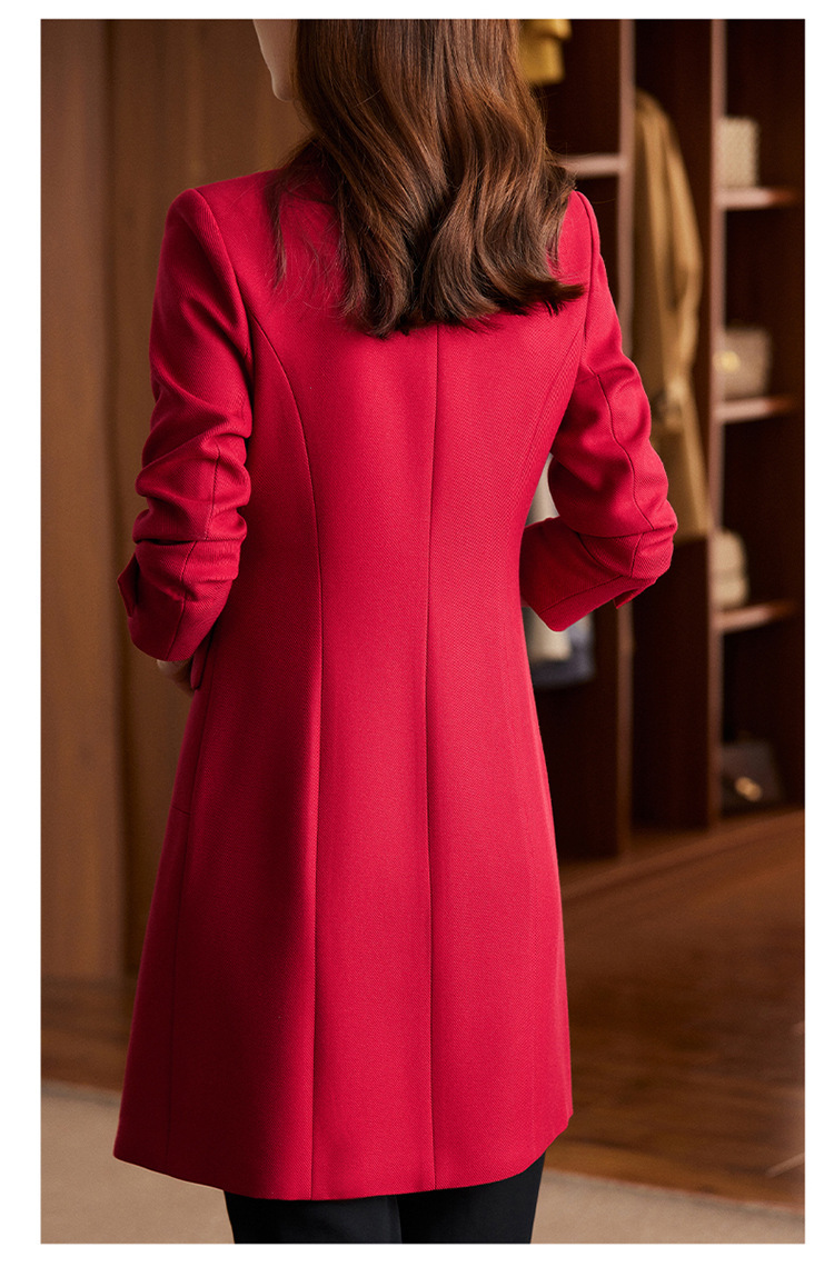 Title 5, Womens Professional Long Suit Trench Coat, per...