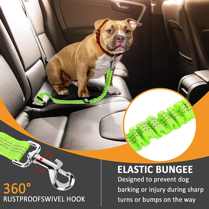 Title 10, Dog car seat belt and car towing rope. Keep you...