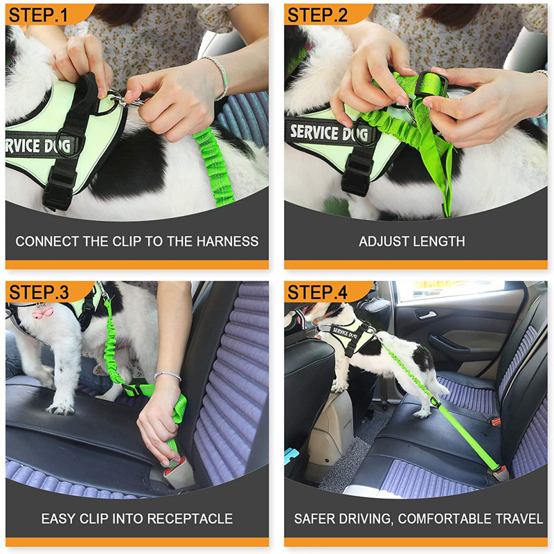 Title 14, Dog car seat belt and car towing rope. Keep you...