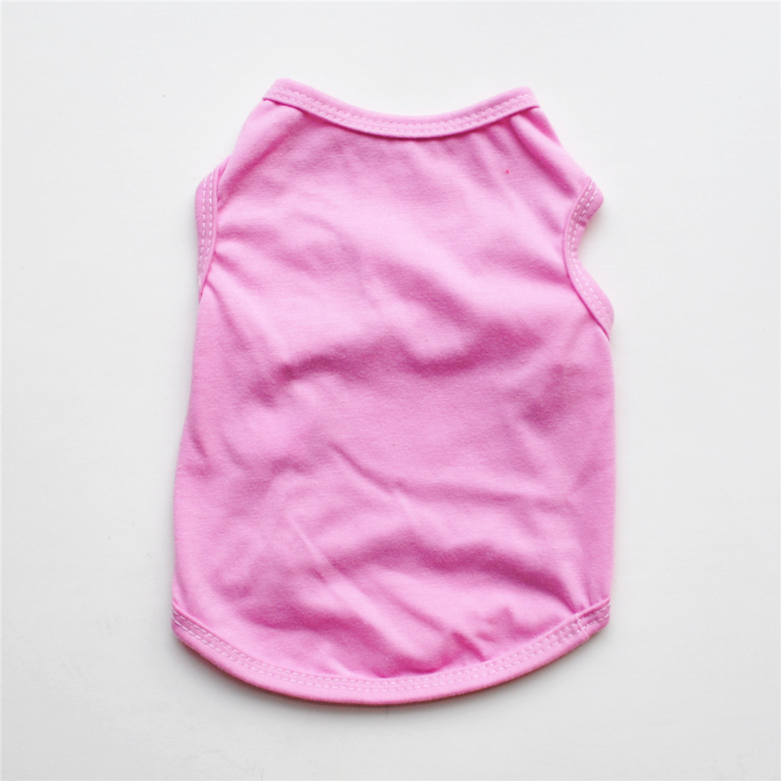 Title 5, Solid Color Dog Vest T Thin White Edition, offe...