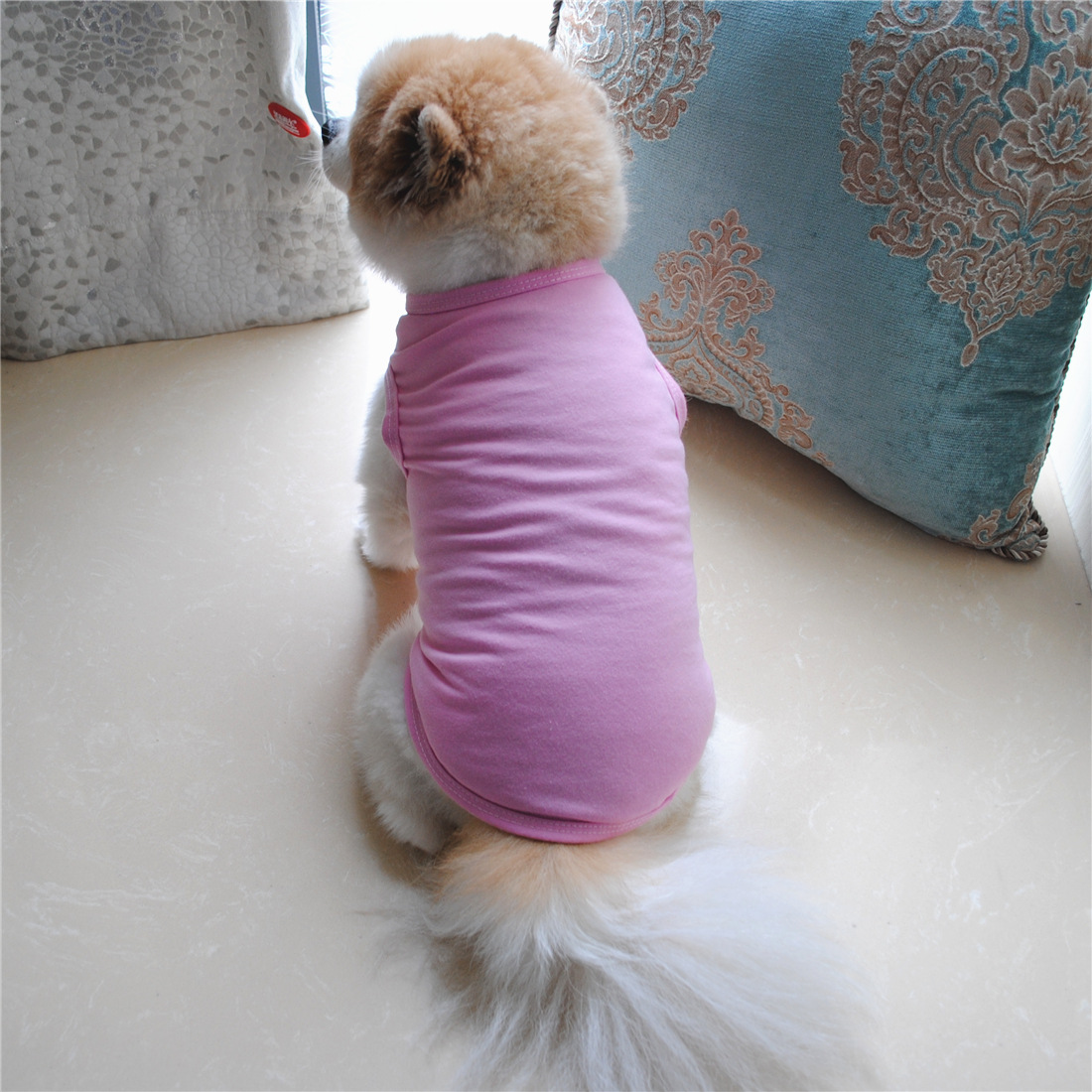 Title 9, Solid Color Dog Vest T Thin White Edition, offe...