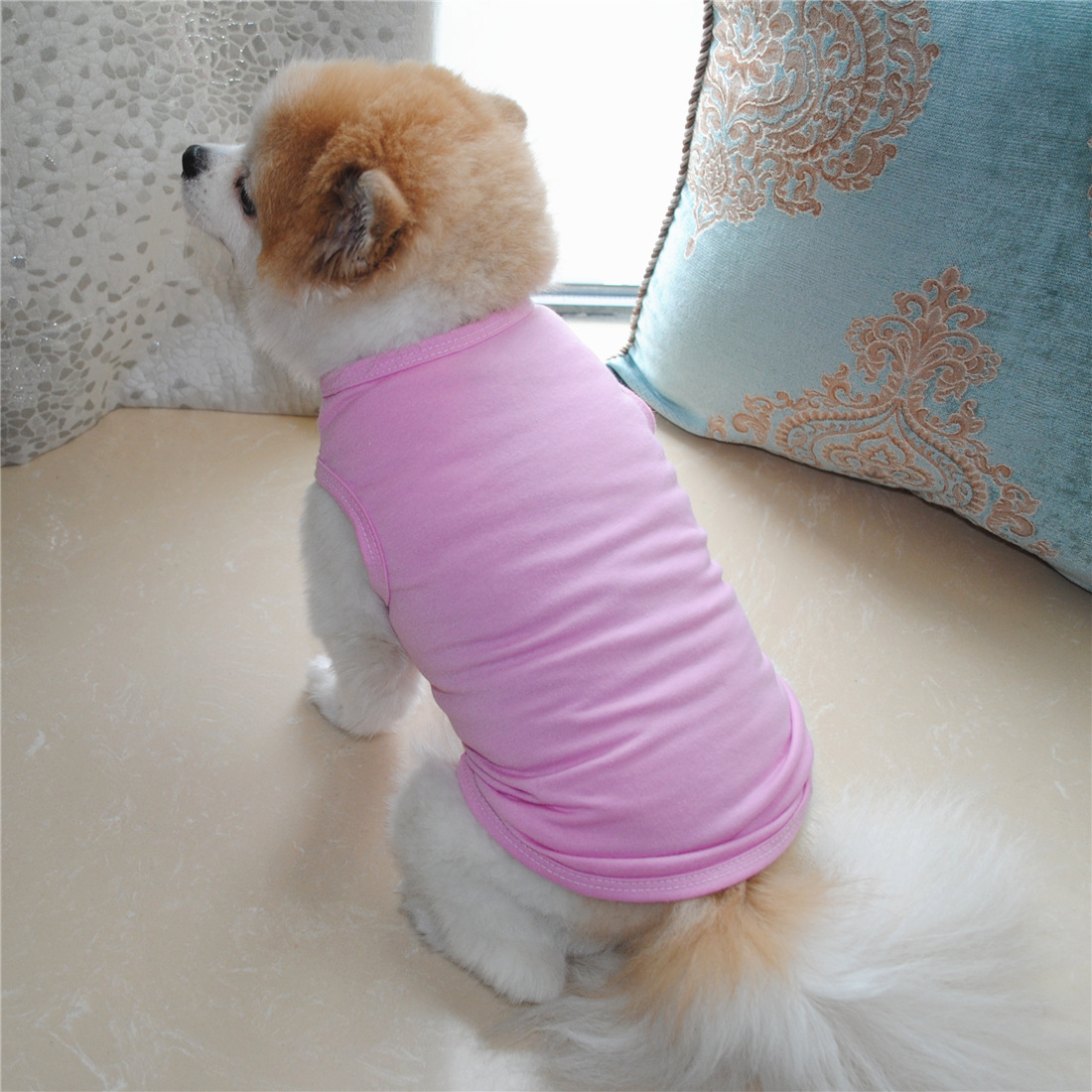 Title 11, Solid Color Dog Vest T Thin White Edition, offe...