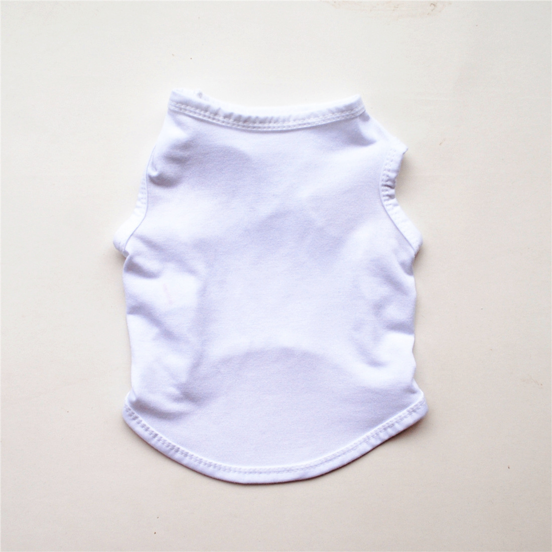 Title 14, Solid Color Dog Vest T Thin White Edition, offe...