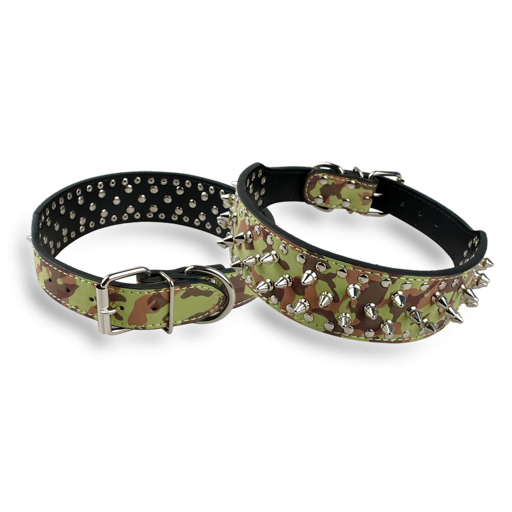 Title 1, Collar para perro grande con remaches – Durader...