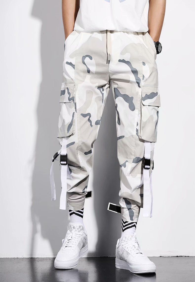 Title 3, Mens thin camouflage overalls, trendy loose fi...