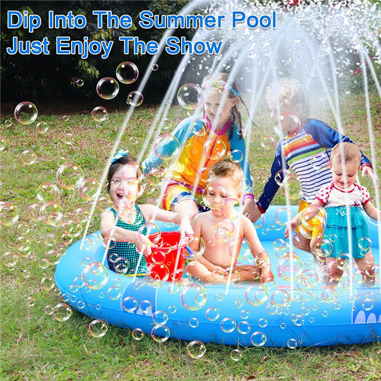 Title 1, Thickened PVC Elephant Fountain Outdoor Toy Mat...