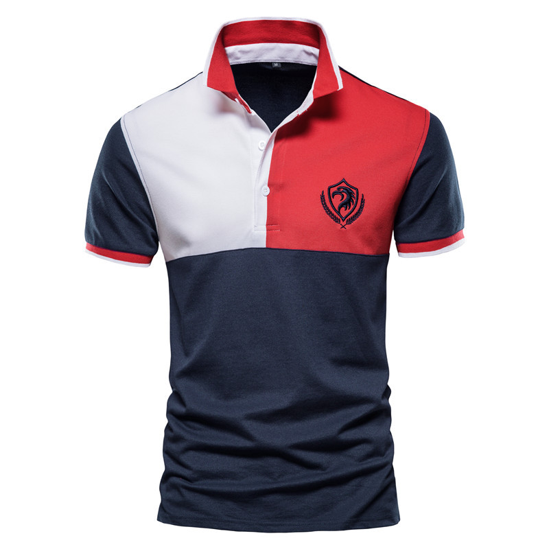 Title 2, Herren POLO Shirt mit Stitching Übergröße Kurza...