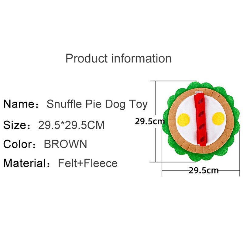 Title 13, Pet dog snuffle mat, thin burrito design, sniff...