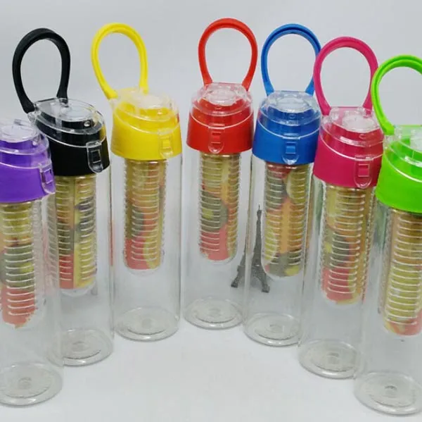 Plastic Tritan Water Bottle Fruit Infuser