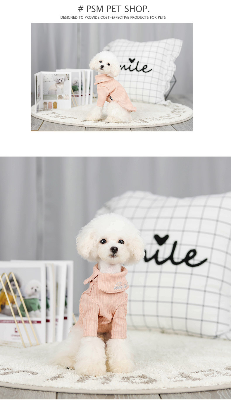 Title 2, Hunde Kleidung Herbst Winter Baumwolle Shirt zu...