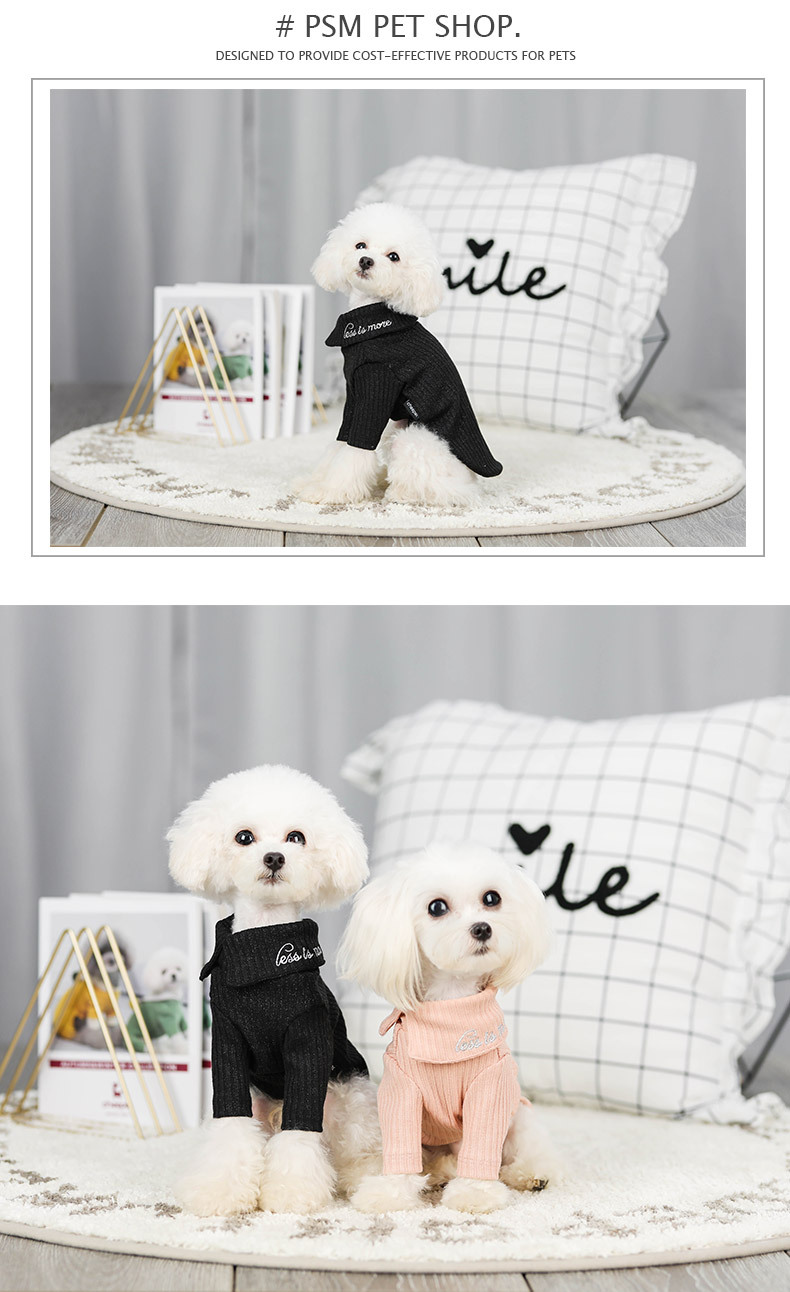 Title 6, Autumn and winter cotton bottoming shirt dog cl...