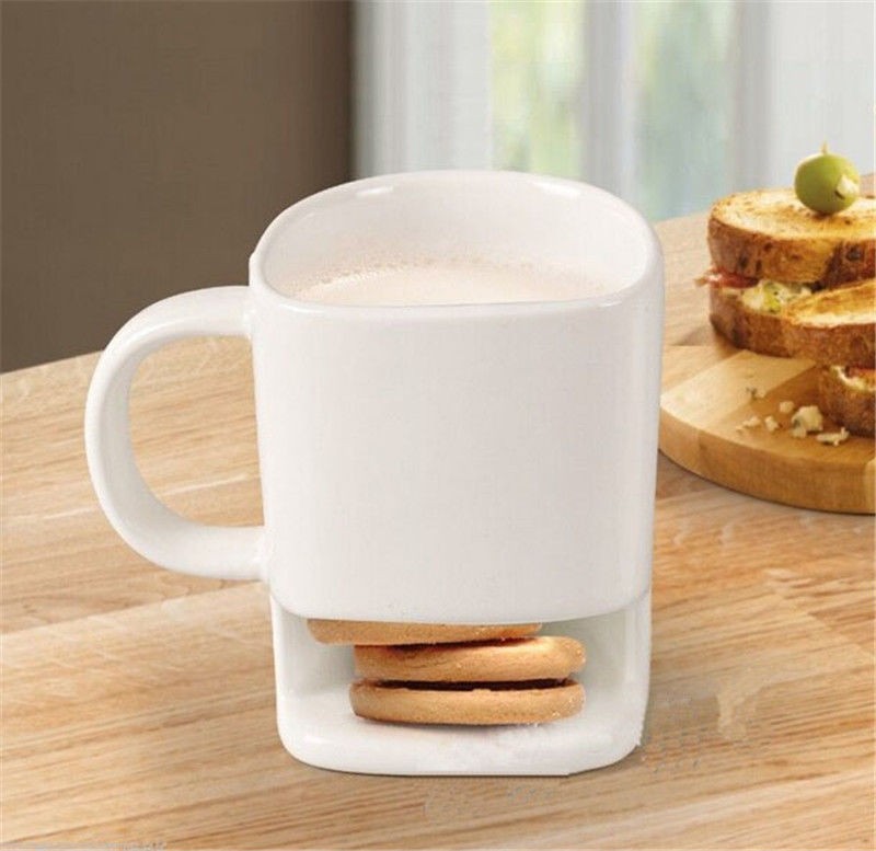 Title 3, Taza de café con leche para galletas de 8 oz. V...