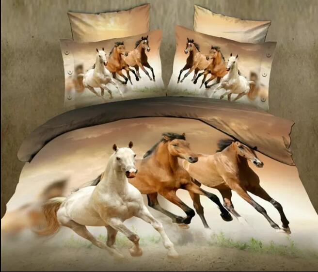 Title 1, Jogo de cama Running Horses tamanho queen para ...