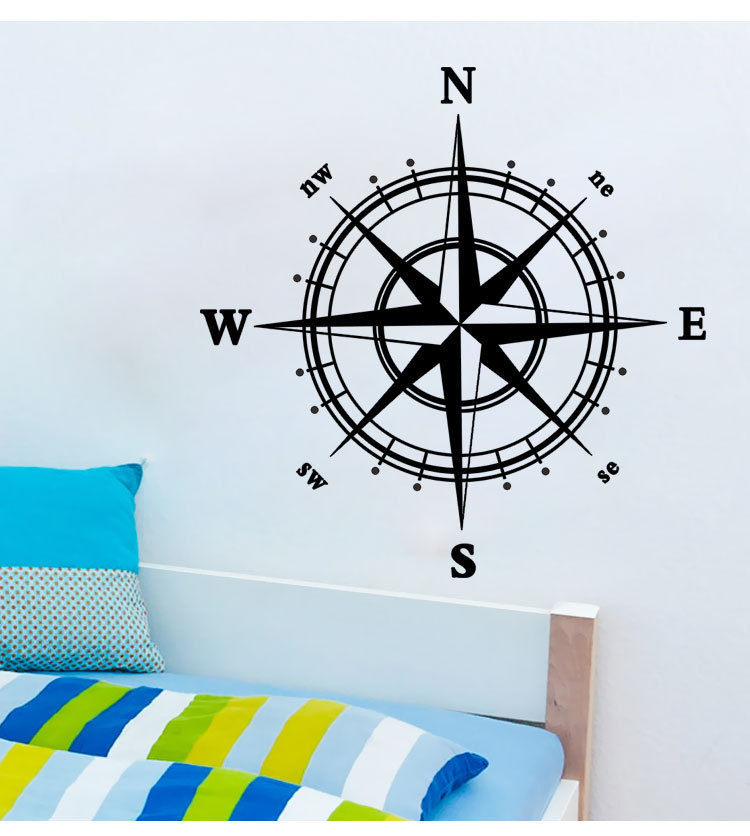 Title 1, Car-Sticker Compass Decal Truck