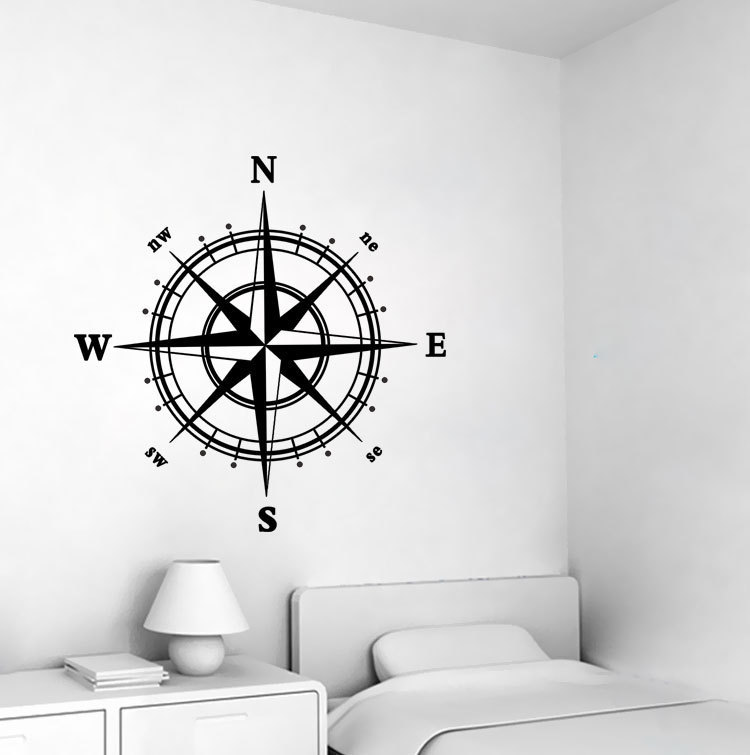 Title 3, Car-Sticker Compass Decal Truck