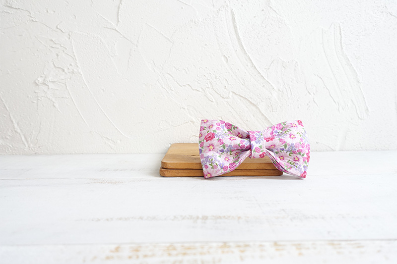 Title 2, Double Layer Dog Bow Tie Collar Flower Stylish ...