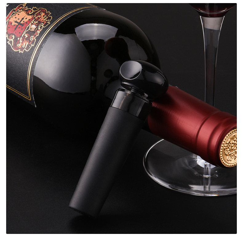 Title 5, Press type vacuum plastic wine stopper, keeps w...