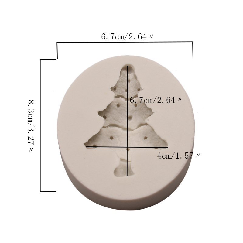 Title 16, Christmas series silicone mold