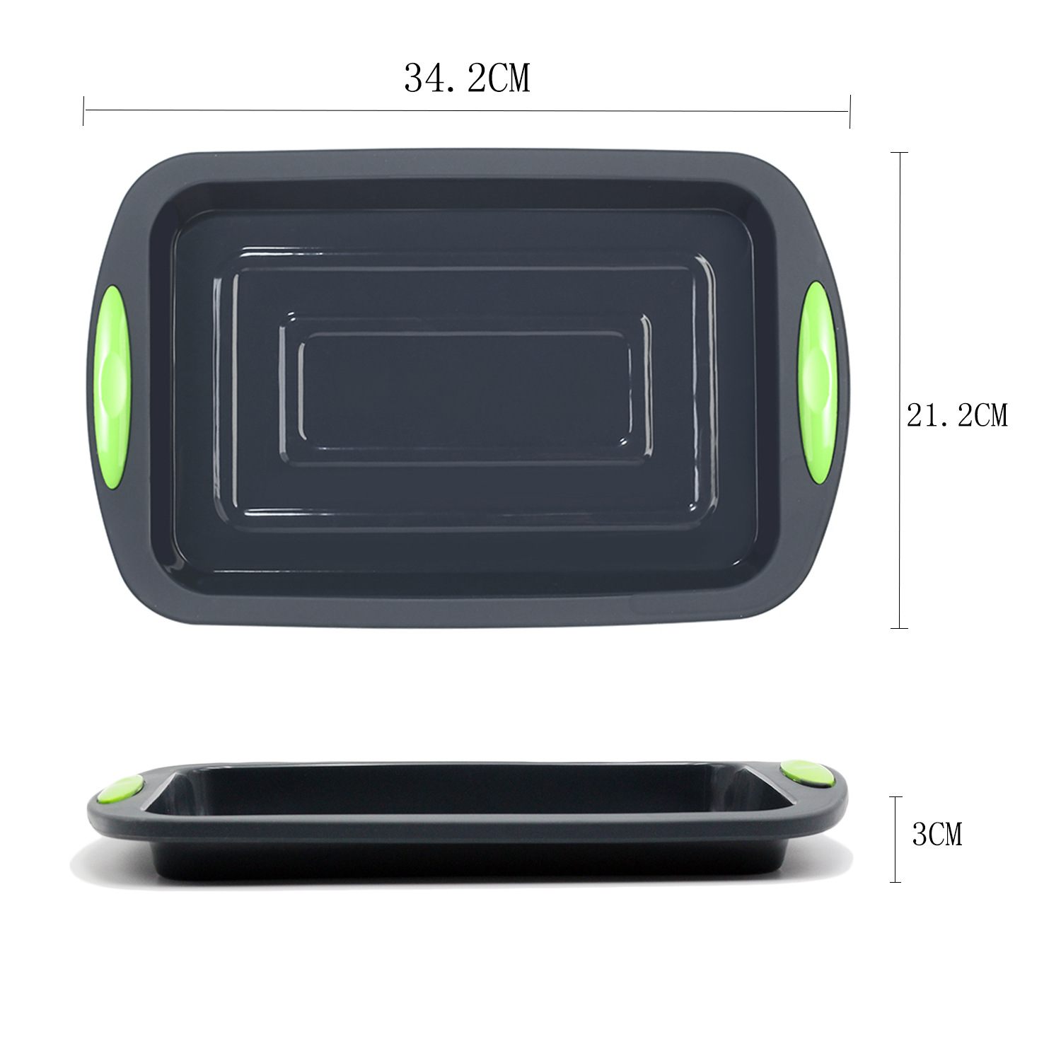 Title 5, Stampo da forno in silicone a due colori Antiad...