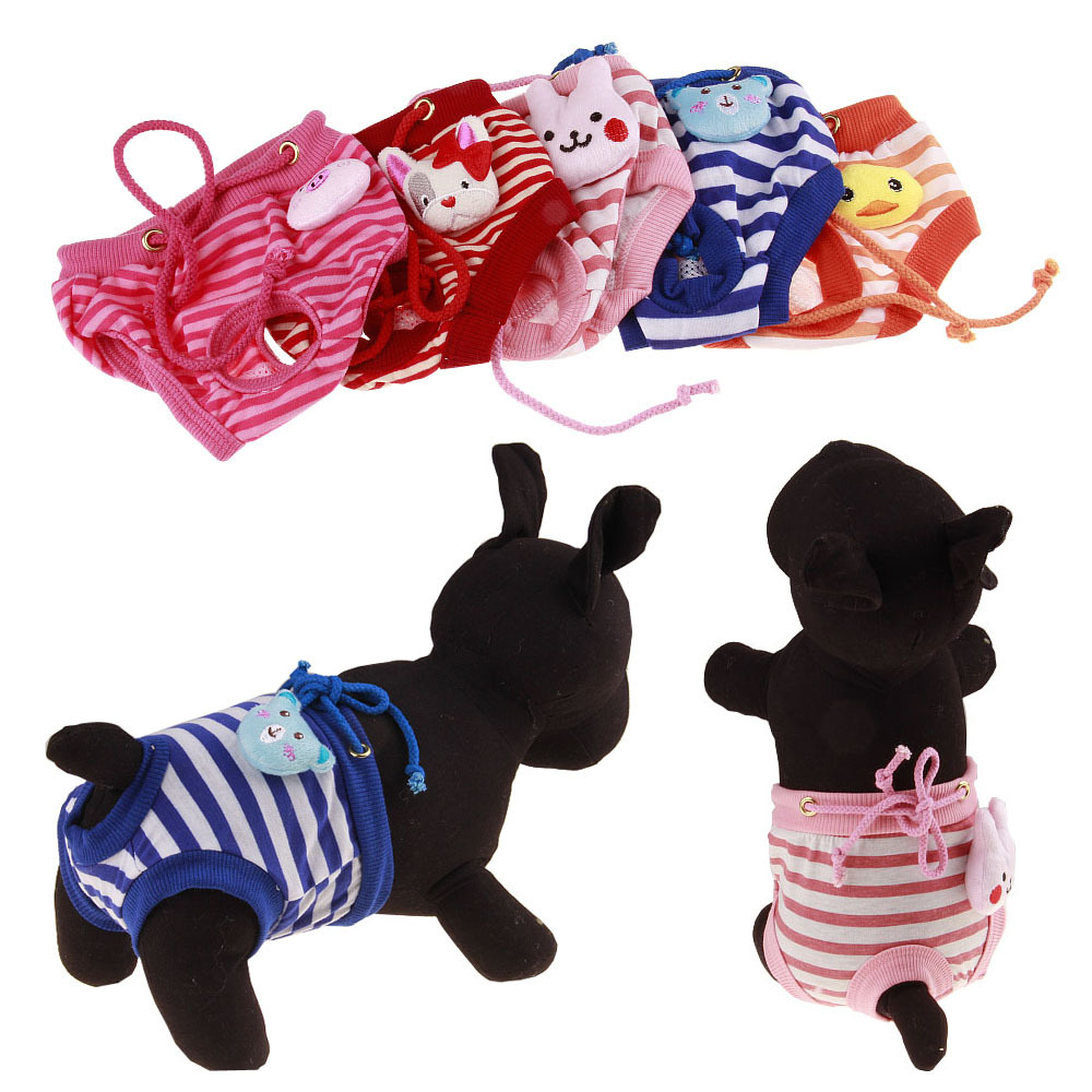 Title 1, S-XL Reusable Female Dog Sanitary Nappy Diaper ...