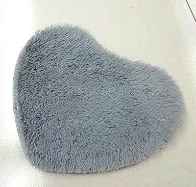 Title 2, Thickened heart-shaped silk door mats, non-slip...