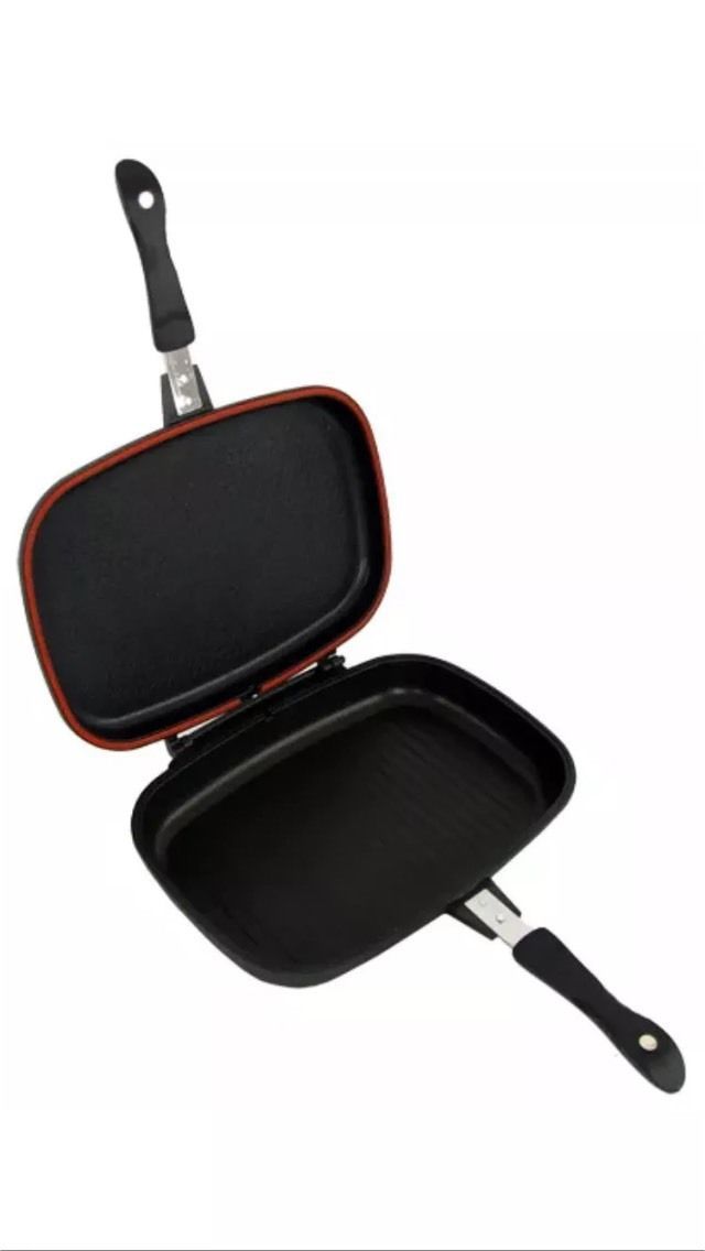 Title 6, Double side frying pan non stick pan