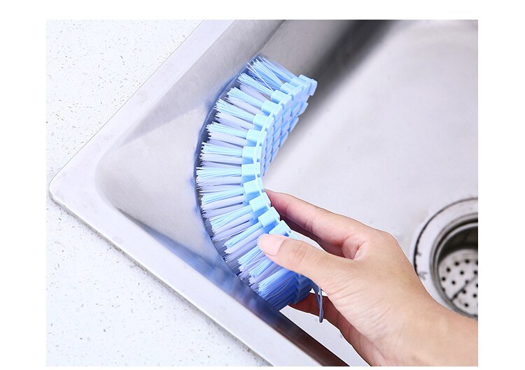 Title 2, Soft bristle shoe brush for gentle cleaning. Ef...