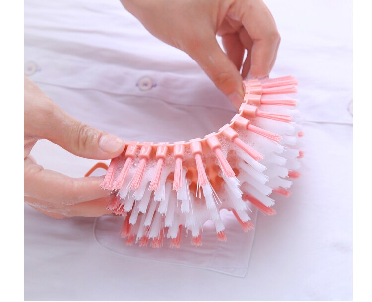 Title 4, Soft bristle shoe brush for gentle cleaning. Ef...