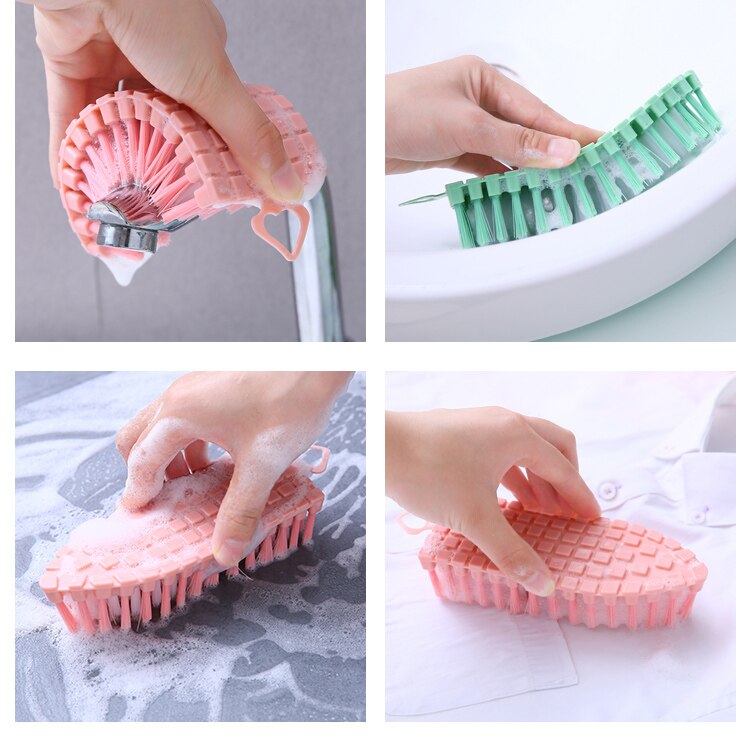 Title 6, Soft bristle shoe brush for gentle cleaning. Ef...