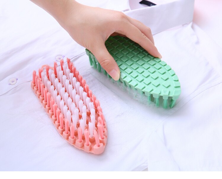 Title 7, Soft bristle shoe brush for gentle cleaning. Ef...