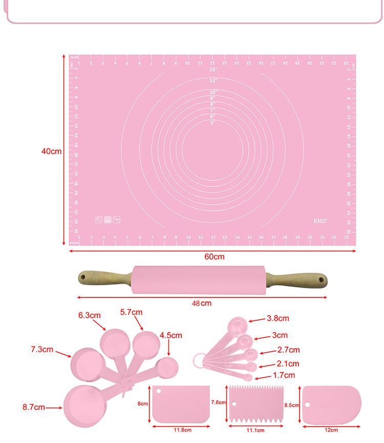 Title 1, Food Grade Non-Stick Kitchen Baking Tool Set