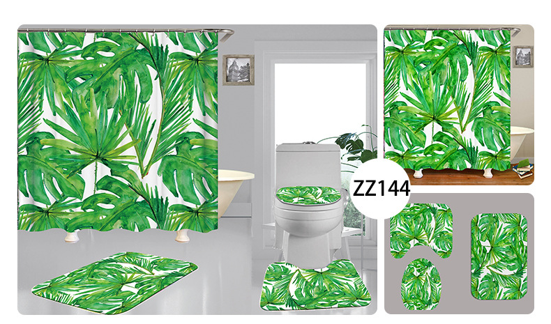 Title 4, Tropical Shower Curtain Transform your bathroom...