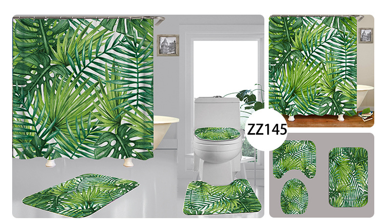 Title 5, Tropical Shower Curtain Transform your bathroom...