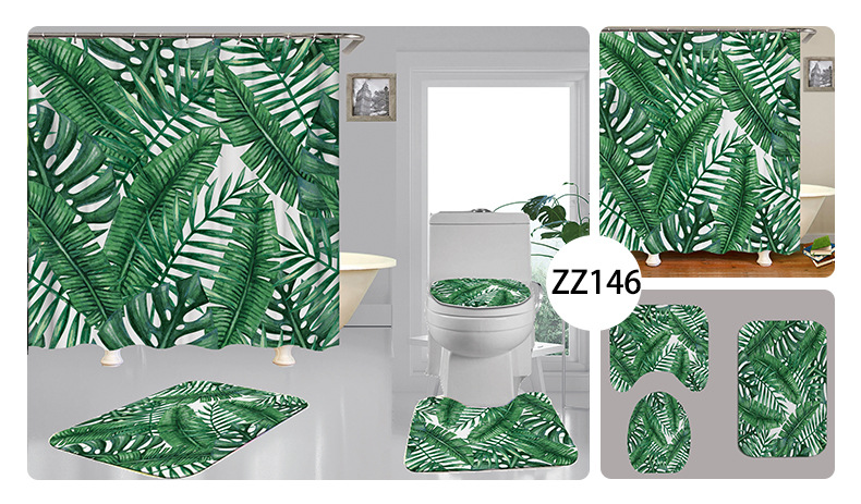 Title 6, Tropical Shower Curtain Transform your bathroom...