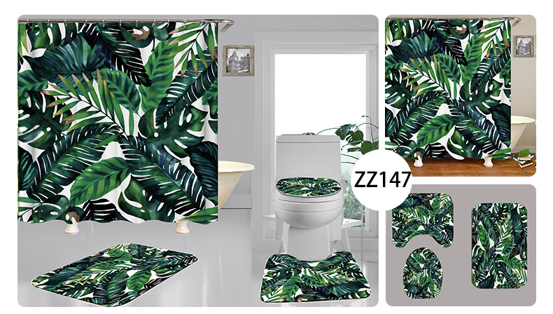 Title 7, Tropical Shower Curtain Transform your bathroom...