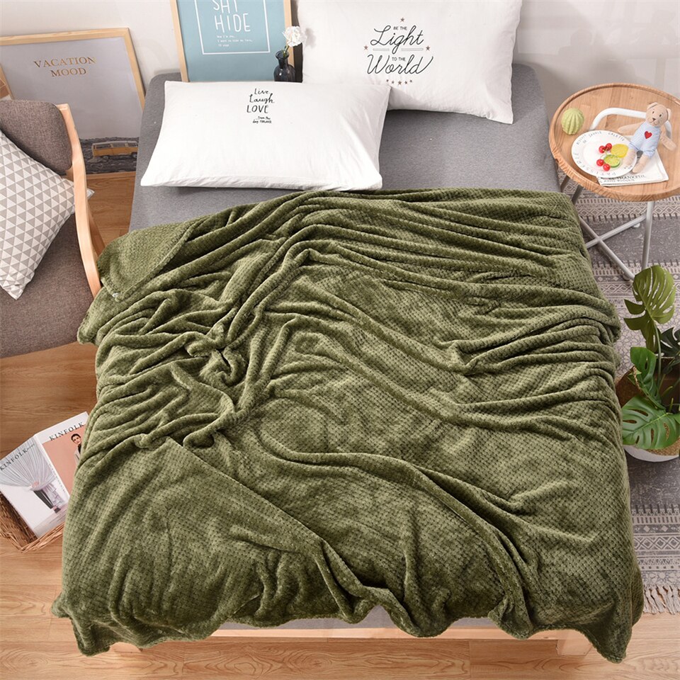 Title 9, Solid color mesh coral velvet towel, soft and a...