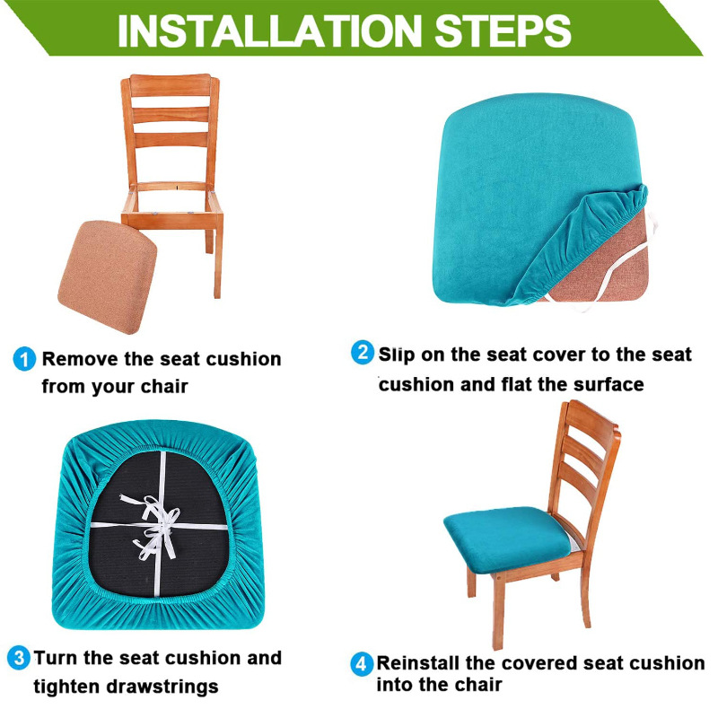 Title 3, Home Dining Chair Cover Protect and refresh you...