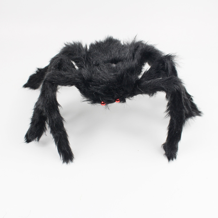 Title 2, Decoración de Halloween Araña de Peluche con Te...